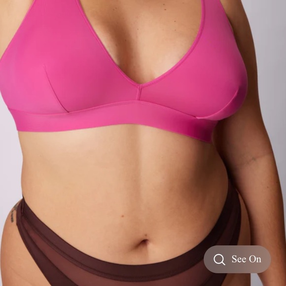 Dream Fit Plunge Bralette - ULTRA-SOFT RE:PLAY - Picture 2 of 11